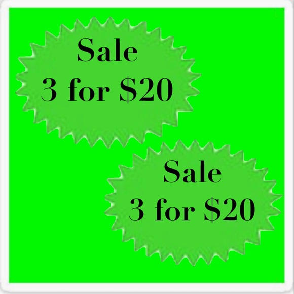 CLOSET SALE! 3 for $20 - any item with GREEN SIGN - Picture 2 of 3